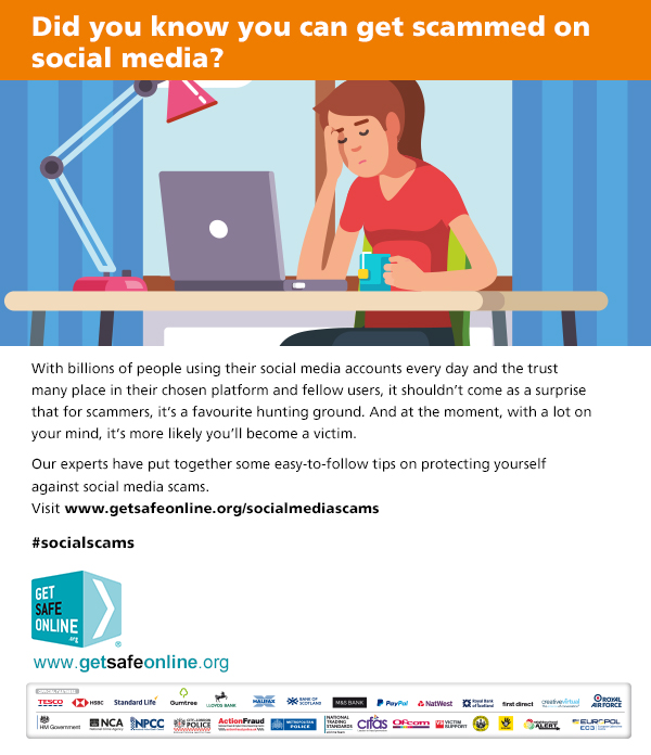 Did you know you can get scammed online?

#socialscams