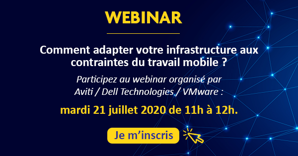 kct_fr's tweet photo. [WEBINAR] Découvrez comment l’#infrastructure peut répondre aux #défis du #travail #mobile avec @aviti_fr, @DellTech, @VMware_Fr
 🗓 Mardi 21 juillet de 11h à 12h 
👥Speakers : @RomLemonnier + @Cyril_C1 + Yann Kizonzolo
Inscriptions👉https://t.co/axf0KdXLP1 https://t.co/QYRgawOvG3