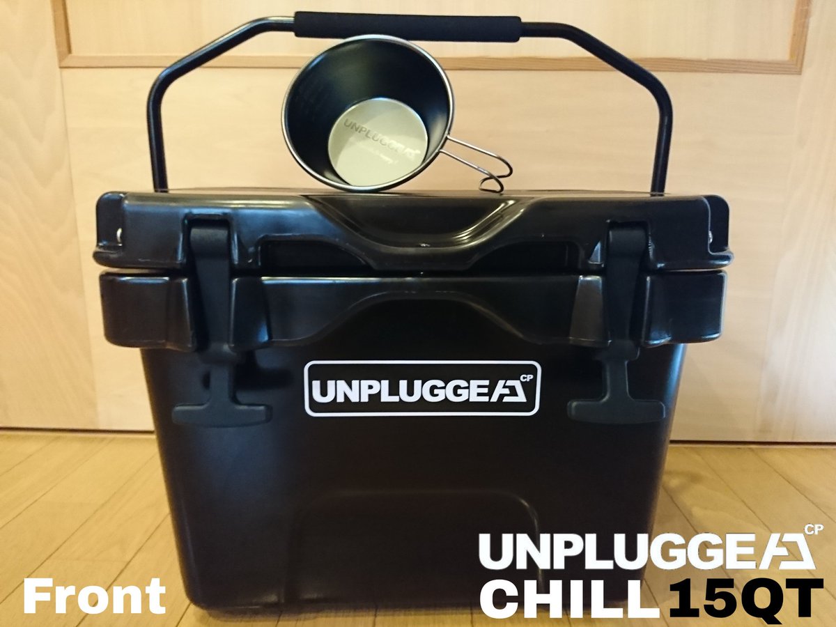 もやし大王 もやし大王は ブランドロゴがイカすクーラーボックス でキャンプlv 41になった ソロキャン Unplugged Chill15qt ハードクーラーボックス 容量14 2l 外寸45 34 33cm 内寸30 23 5 25cm Yetiローディよりコンパクト クーラーボックスは