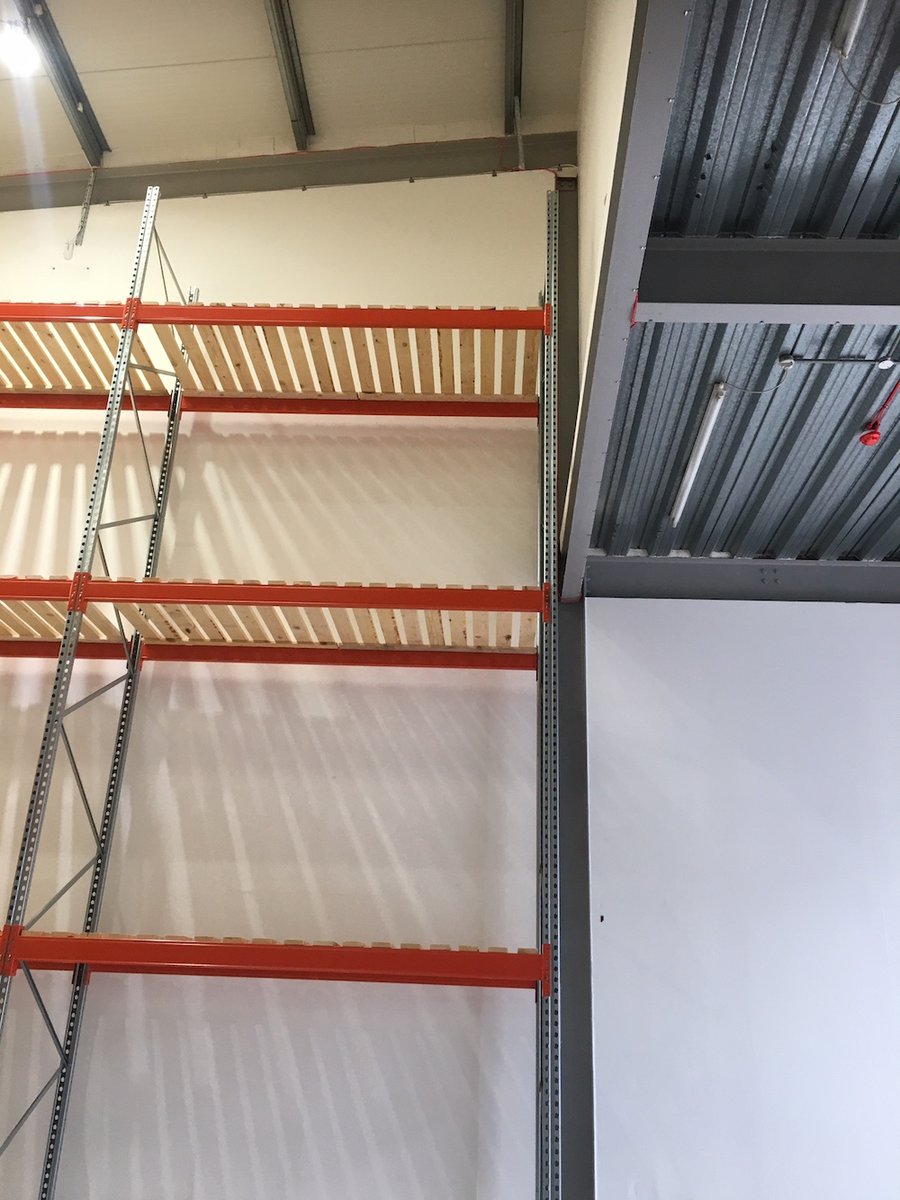 STSStorage's tweet photo. Pallet racking and timber decks completed for our client in Middlesex.👌

#palletracking #racking #warehouseracking #constructionuk #timberdecks #warehousedeck https://t.co/Tnc3ZESV5c