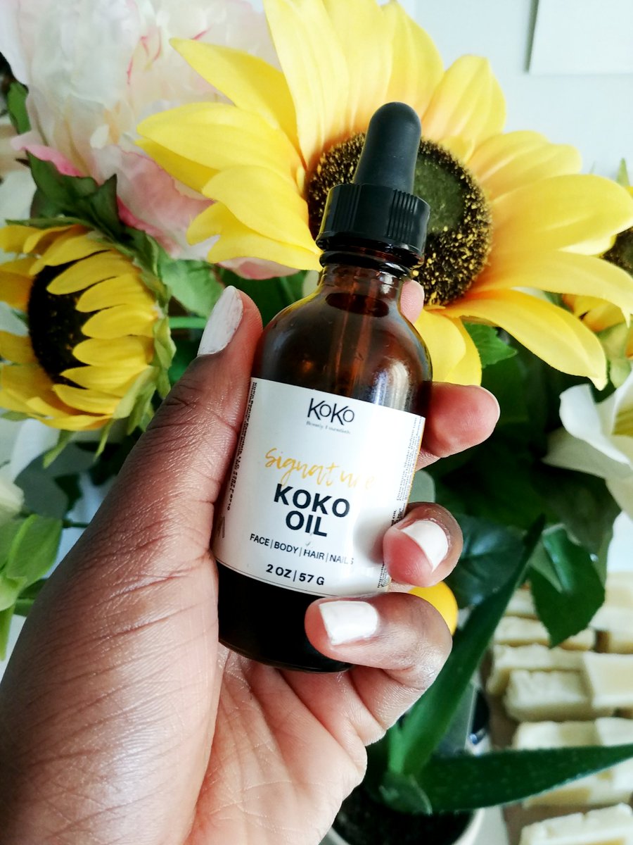 Brycreative's tweet image. All natural skincare products! Keep your skin on glow 😜 kokobeautyessentials.com
#Blackownedbusiness #skincare #skincareroutine