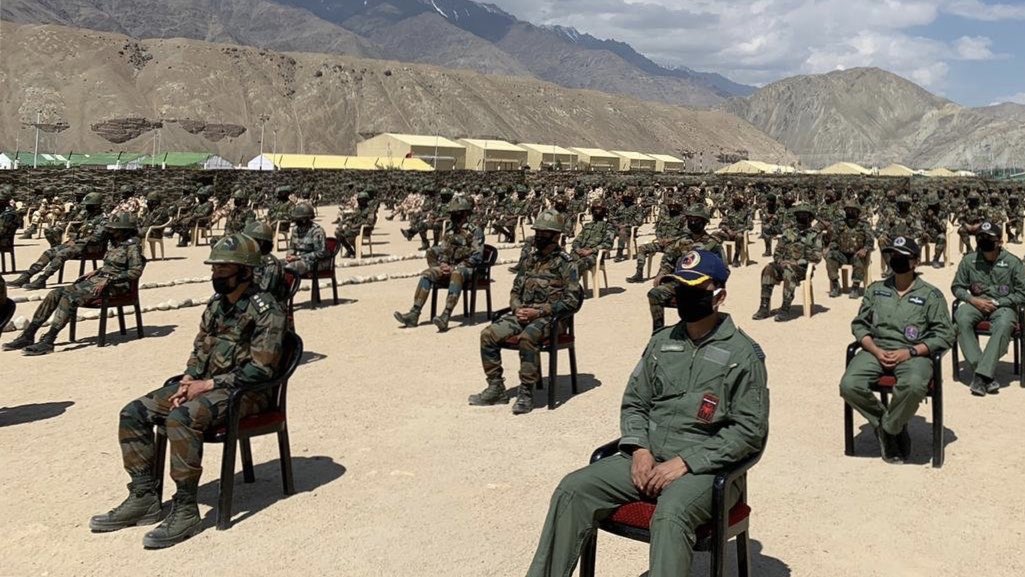 Those who are weak can never initiate peace, bravery is a pre-requisite for peace.

- PM Modi to Indian soldiers in Ladakh