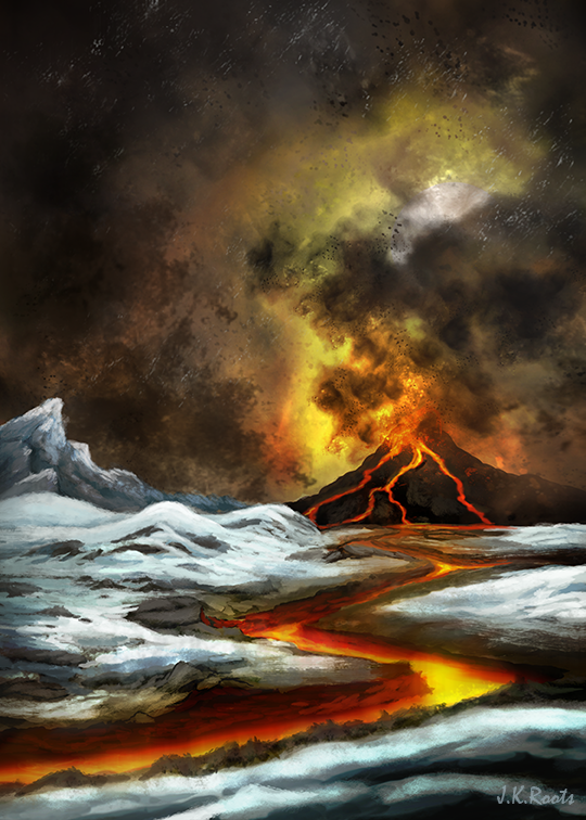 jkrootsart's tweet photo. Fire and Ice - a design i made for an upcoming TCG.
~~
#art #commission #fantasyart #fantasy #landscapeart #landscape #artwork #artist #environmentdesign #TCGCardSearch #tcg #DnD https://t.co/HEQ93e0tHe