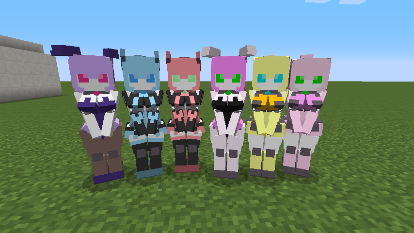 i like Twitter: "minecraft robot girl #robotgirl / Twitter