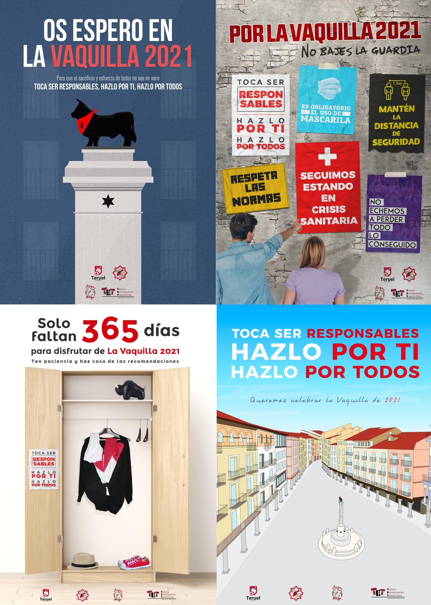 El Ayuntamiento de #Teruel reitera el llamamiento a la responsabilidad y al sentido común para evitar nuevos contagios de <a href="/coronavirus/">Corona</a> en los días en que deberían celebrarse las Fiestas del Ángel, que fueron suspendidas a causa de la crisis sanitaria.