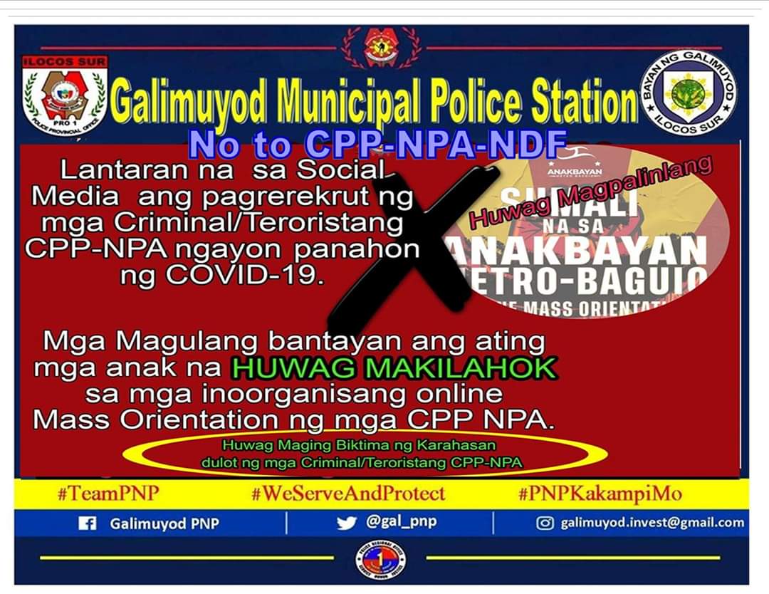 The government expects Filipinos to just sit back as they give highly incompetent police officers the prerogative to tag a civilian a terrorist. Even without the Anti-Terror Act in action, the PNP tags progressive organizations as terrorists and gets away with it.