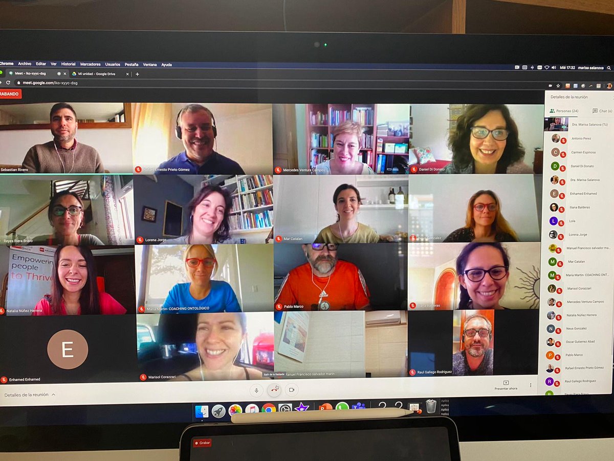 MasterMAPPA's tweet photo. Realizadas Jornadas de puertas abiertas del #MAPPA Master en Psicología Positiva Aplicada, en compañía de @MarisaSalanova. Encuentro cercano a pesar de la distancia física.
👉Más info:
https://t.co/lLiAW8CPI8
#MasterMAPPA #positivepsychology #postgradopropiouji #somUJI #PsiPos https://t.co/eyDA0CQvST