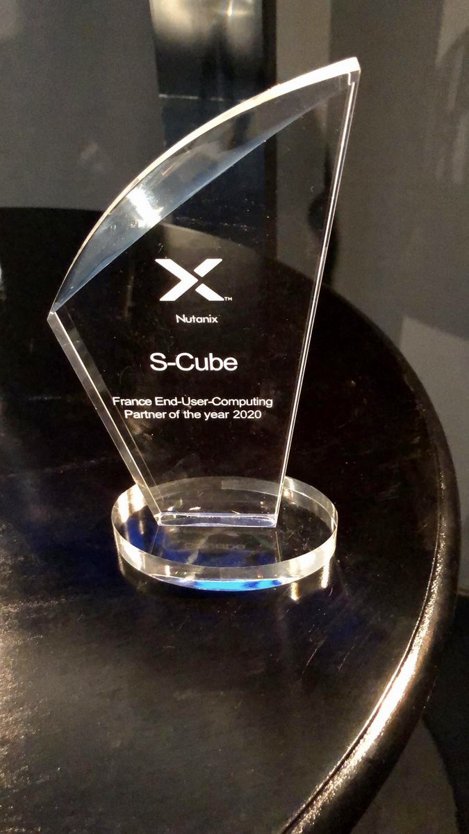Jamais 2 sans 3 ! 🏆🏆🏆
Merci @NutanixFrance pour cet #award en tant que #EndUserComputing Partner of the Year qui vient compléter notre #halloffame après 2015 et 2018. 
Merci à nos clients pour leur confiance et à nos amis #Nutants 
#earlybeliever #NutanixMagicAwards
