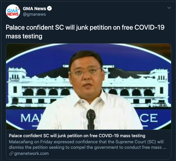 maykamaykaba's tweet photo. We are in the middle of a pandemic and a health crisis, but the priority of this government? They are flattening the curve of dissent.

#OUSTDUTERTENOW 
#JunkTerrorLaw
#FreeMassTestingNow https://t.co/goVHPUR689