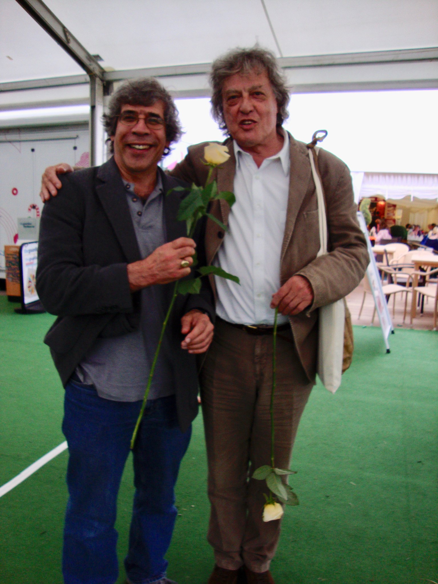 Happy birthday to Tom Stoppard, 83 today. This gives me a chance to show off. 