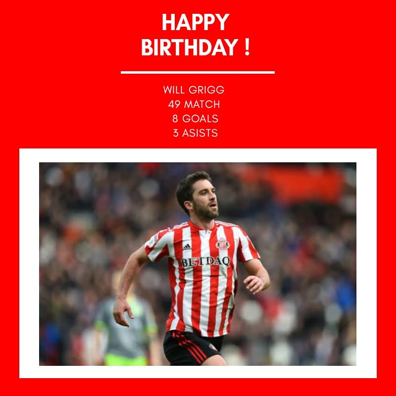 Do um günün kutlu olsun Will Grigg      Happy Birthday Will Grigg  