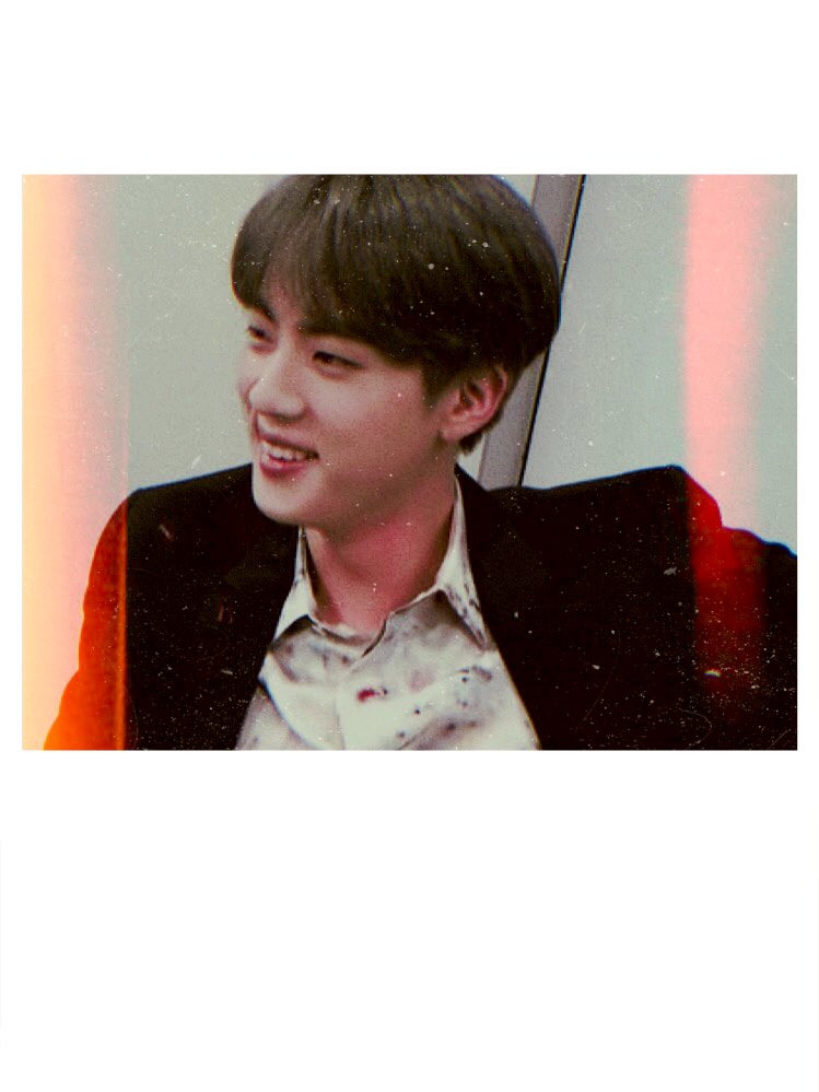 pretty seokjin polaroids ; a thread