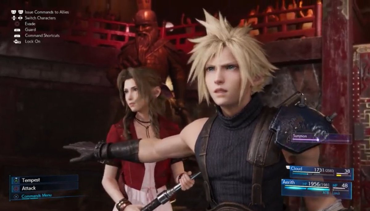 During their fight at the Colosseum, people were praising them as a couple but one guy shouts he want to marry aerith and clous got mad and jealous.He looks mad af! Y'all dont make him jealous or else his gonna slice you up instead of the hell house.  #clerith