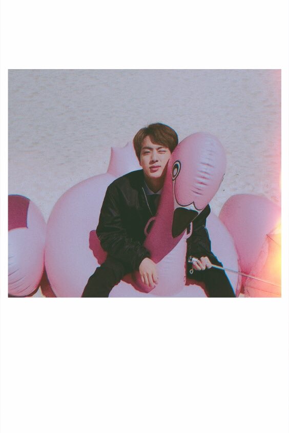 pretty seokjin polaroids ; a thread