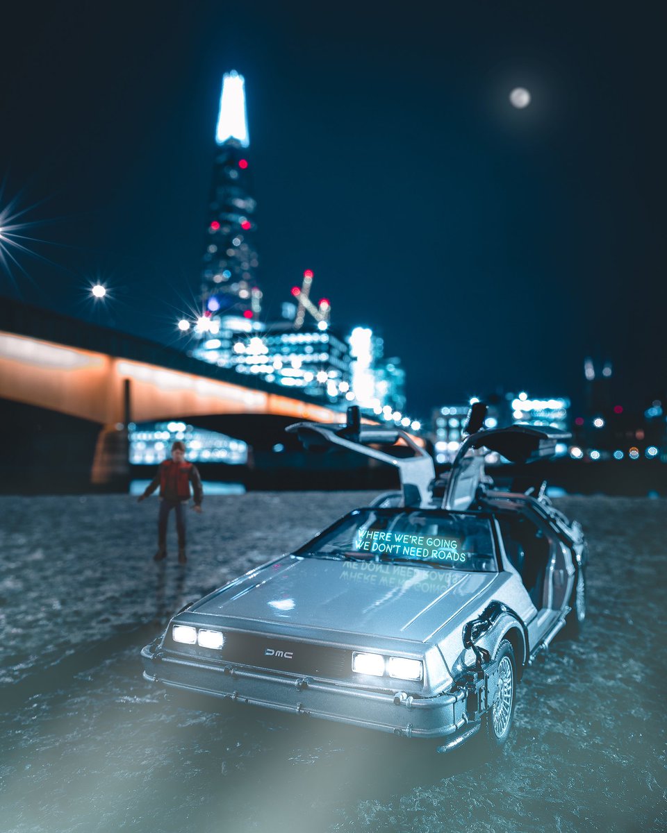 .Happy 35th anniversary, Back to the Future!! 

Here’s a little scene I made in London to commemorate this milestone near London Bridge 🚙💨⏰

#BackToTheFuture #BacktotheFuture35 #Delorean #TimeTravelisREAL 
<a href="/realmikefox/">Michael J. Fox</a>
