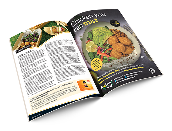 GVF_Chicken's tweet photo. Did you see our new #glutenfree #chickenchunks ad in the latest issue of
@NFFF_UK? Hot off the digital press, you can view it here https://t.co/p14DWgEAfK #ChickenYouCanTrust https://t.co/nwxmgmv7ee