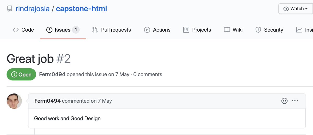 Their GitHub contribution graph might look empty, but that's because their contributions are not always in the form of code: