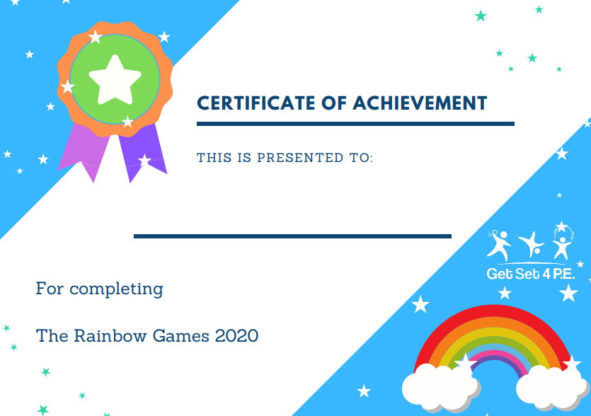 Day 7 Final Rainbow Games Challenge “Run the Rainbow” 🏃‍♀️🌈
Let’s get to the end of the rainbow Well Green  and remember to print of your certificate when completed 👍🏻😊 <a href="/TraffordSSP/">Trafford SSP</a> @GetSet4PE #GetInvolved #NSSWtogether