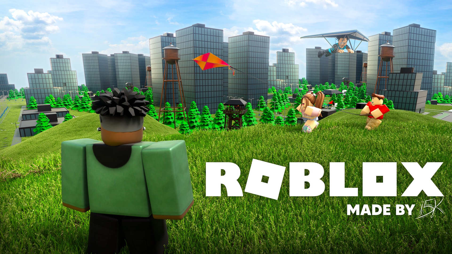 i5K on X: Made a new ROBLOX wallpaper, let me know what you think