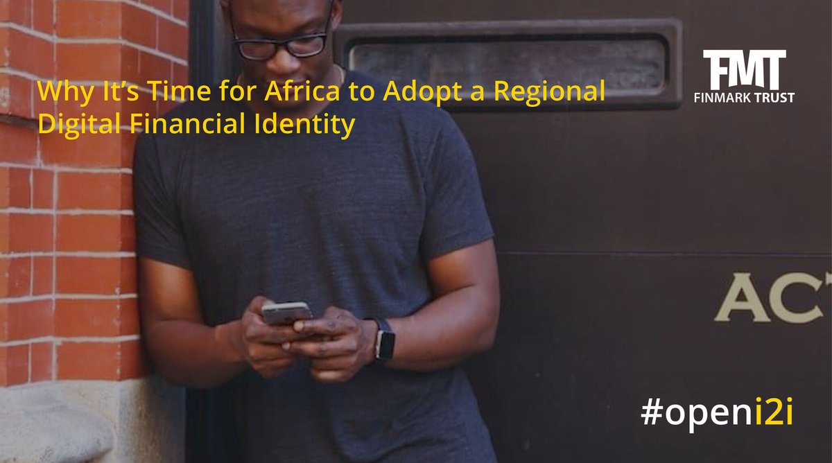 Across the continent, many are still denied access to basic services due to the lack of ID documents. Read the blog from our <a href="/NkosiNcube8/">Nkosinathi Ncube</a> on Why It’s Time for Africa to Adopt a Regional Digital Financial Identity with <a href="/i2ifacility/">i2ifacility</a> &amp; <a href="/NextBillion/">NextBillion</a> here bit.ly/3fQESaU