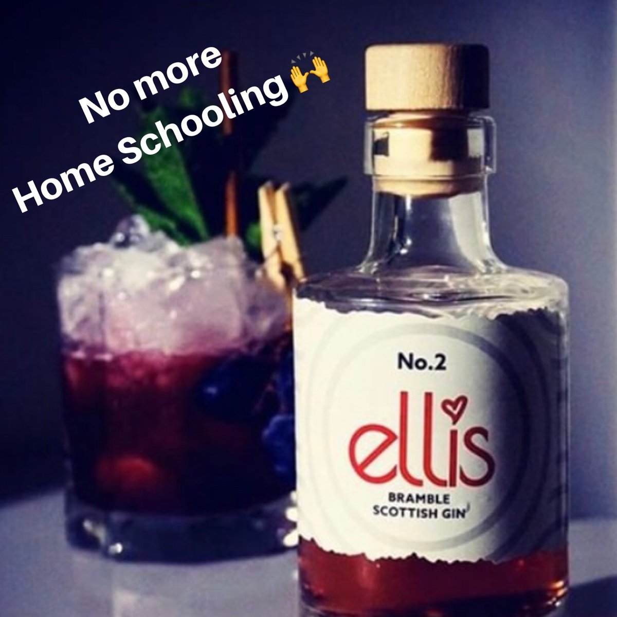 Last day of “School” = No more home schooling ! 🙌

Well done to all the parents who have juggled working and teaching . We know it’s not been easy .

So sit back , give the kids their iPads and pour a large Ellis Gin tonight ! You deserve it !

ellisgin.com