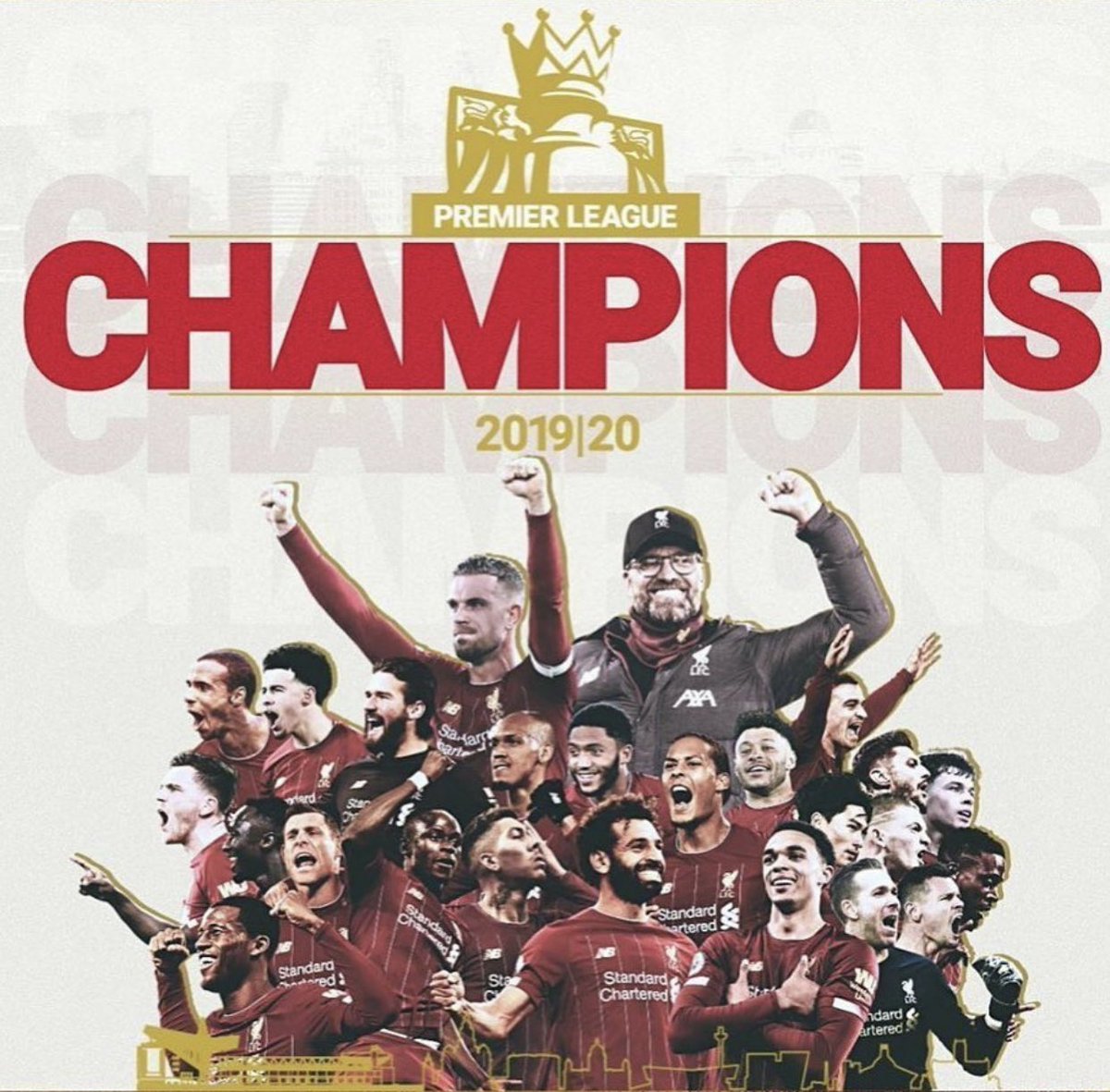 p_benn0's tweet photo. Lost the CL final, came back to win it the next year. Lost the PL by one point, came back even stronger to win it the next year. True champions never stop learning and believing. Congratulations @LFC  Proud partner @AXA #knowyoucan https://t.co/cy90SfNNMo