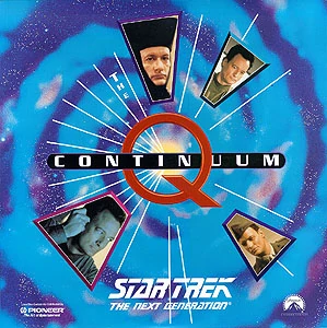 And although they skipped on doing season box sets, they did do SOME box sets in the US.Like they released The Q Continuum, a box set containing 4 Q episodes.(Q appeared in 8 TNG episodes!)