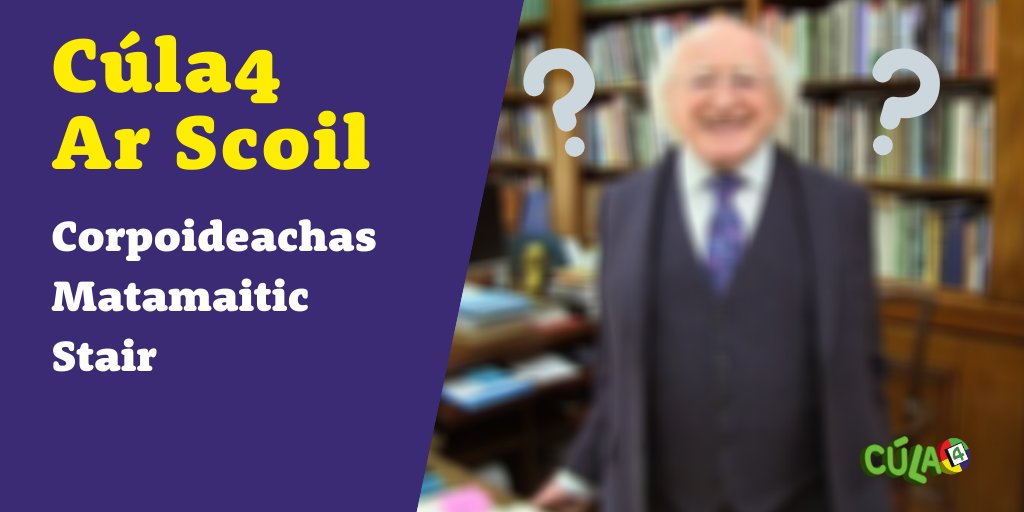 Maidin mhaith 👋! Táimid ag dul ar scoil don uair deirneach 😢.

Inniu beidh na múinteoirí ag clúdú Corpoideachas, Mata agus Stair AGUS beidh aoí speisialta leo…ach meastú cé atá ann 🤔? Bí linn @ 10 le fáil amach!!!@TG4TV <a href="/FibinMedia/">Fíbín Media</a> <a href="/CoggOid/">COGG Oideachas</a> <a href="/Education_Ire/">Department of Education and Youth</a> <a href="/PDSTie/">PDST</a> <a href="/Gaeloid/">Gaeloideachas</a>