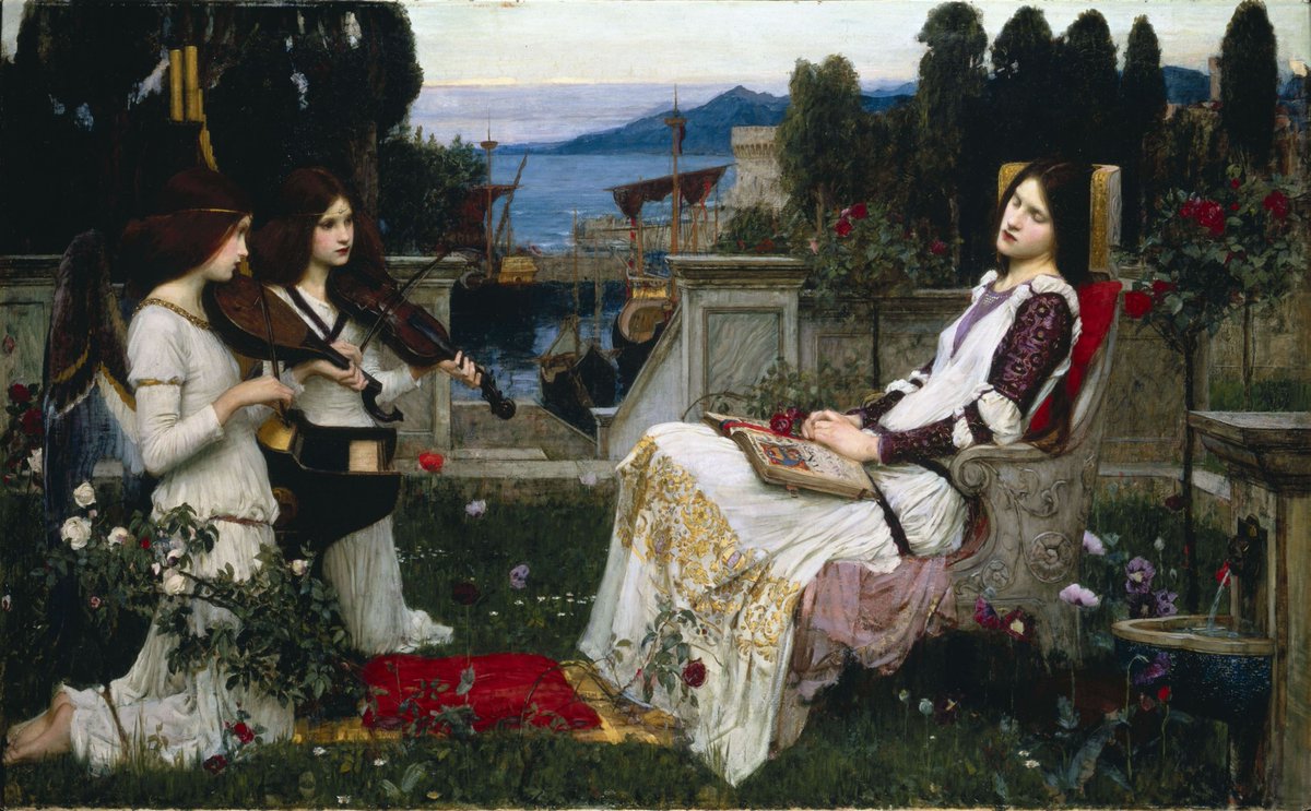 John William Waterhouse. 'Saint Cecilia'