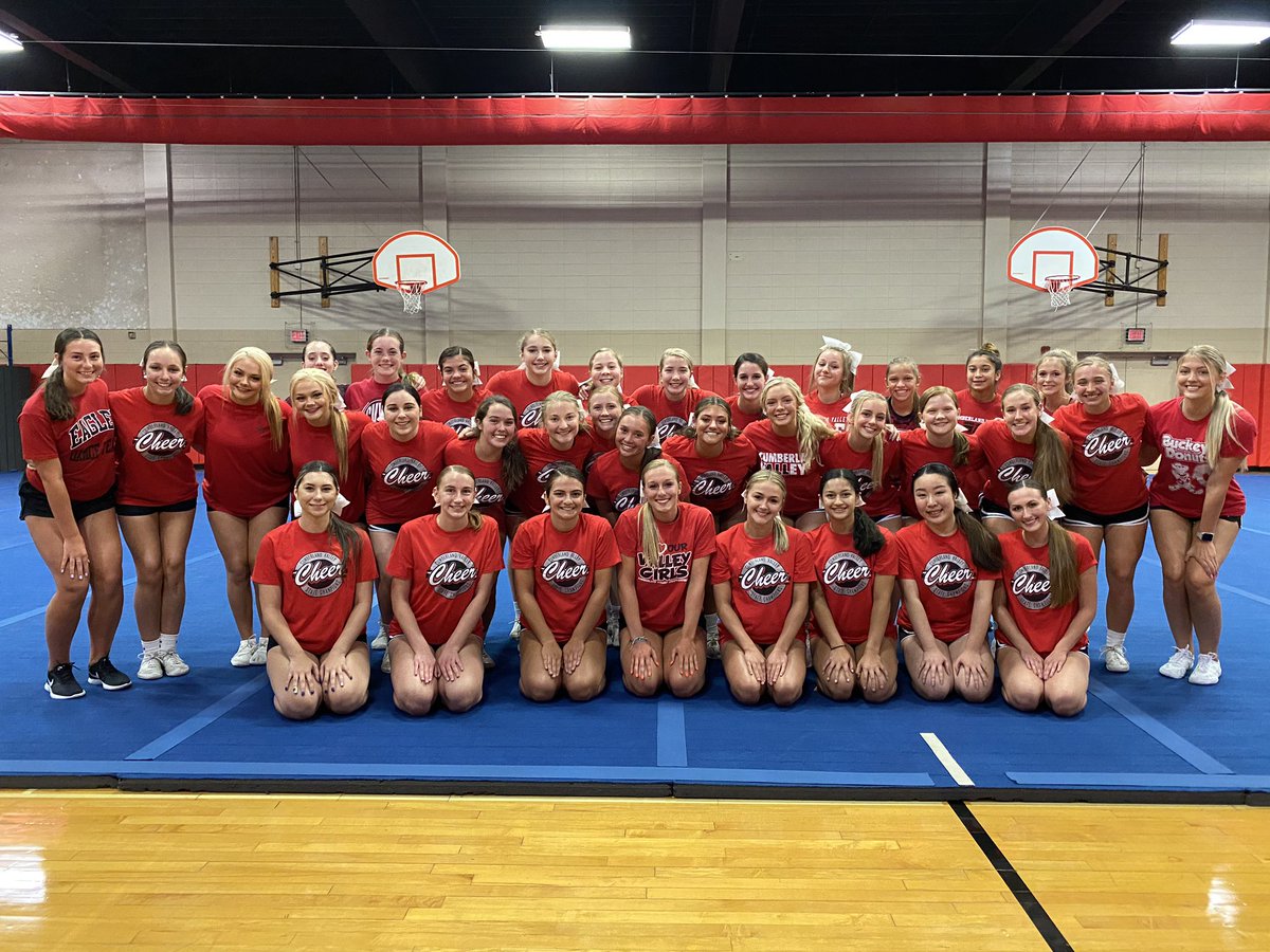CVCheerleading's tweet photo. Meet the CVHS Varsity Cheerleaders 2020-2021! ❤️ Excited was an understatement- feels like it’s been forever! https://t.co/M8DDixCvUt