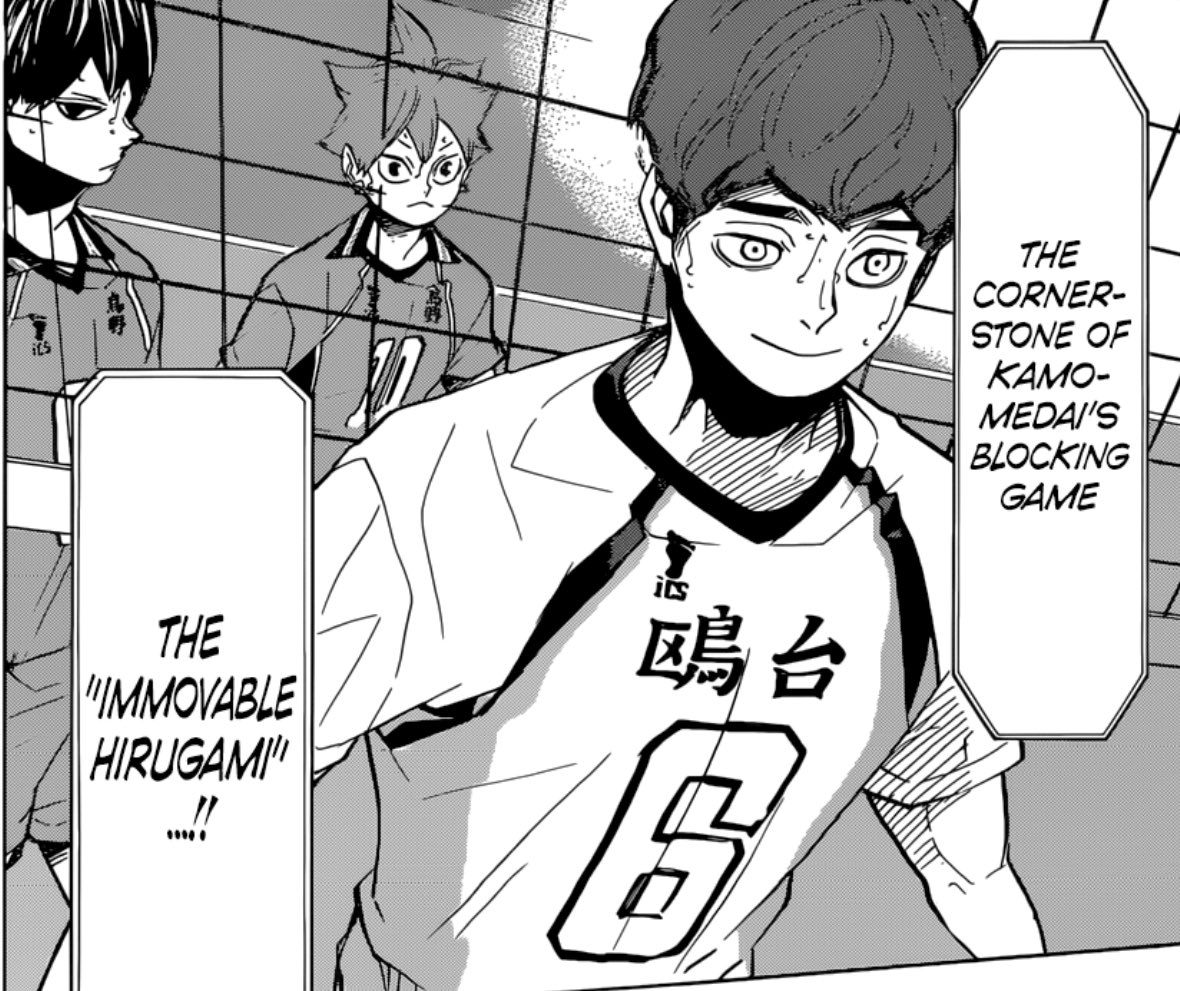 uhh hq thread??:i think about hirugami and kiryu a lot and how they both have had a lot of anxiety about playing their respective sports and how kiryu is afraid of letting his team down and his hirugami fell out of love with volleyball like,,,that hits home HARD