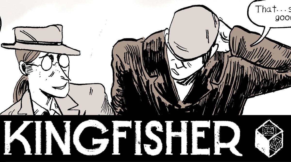 ?Kingfisher update!?

Oh, who's this?  #Webcomics
https://t.co/7yUTmLaHWe

See pages early at https://t.co/oN03bC0k5T 
