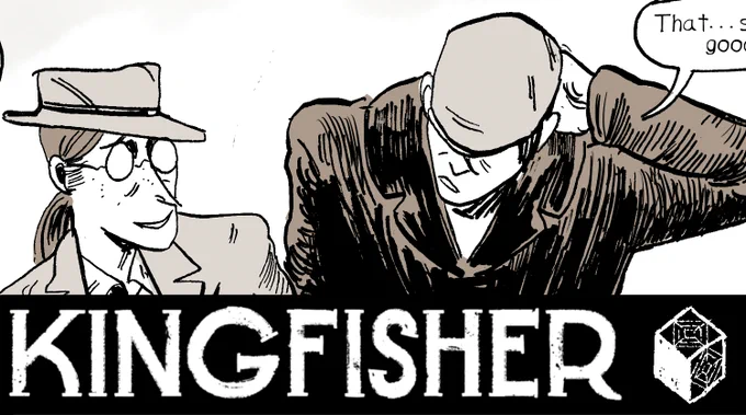 ?Kingfisher update!?

Oh, who's this?  #Webcomics
https://t.co/7yUTmLaHWe

See pages early at https://t.co/oN03bC0k5T 