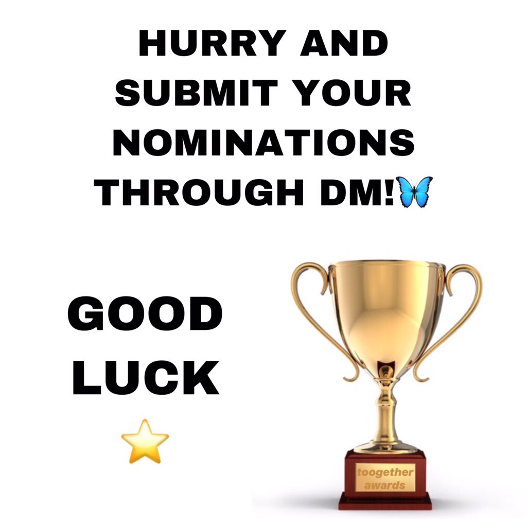 2getherawards's tweet photo. !! start nominating for best toogether friendship !! https://t.co/HRUAiwqHC6