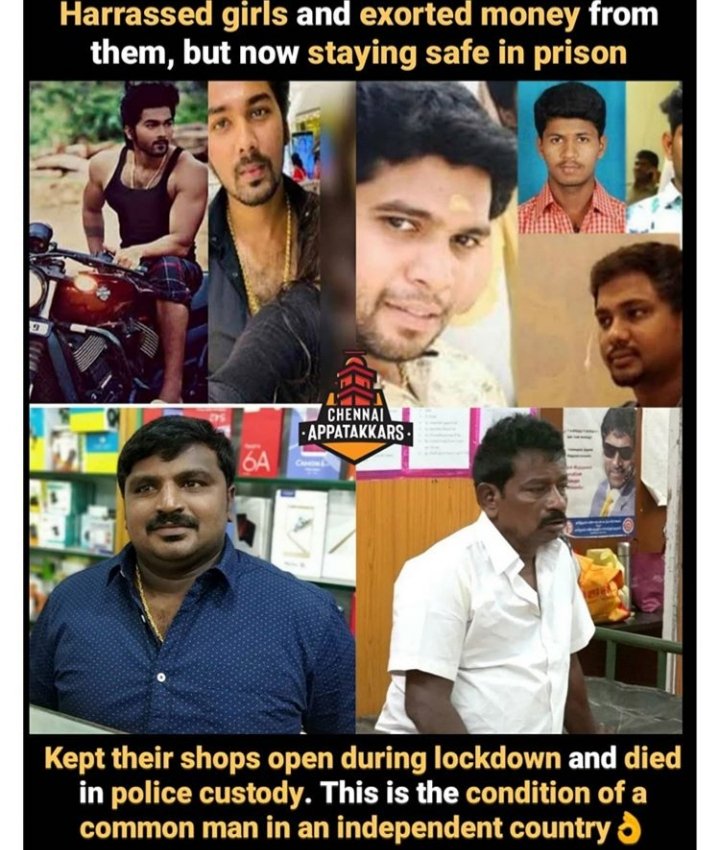 Venkthealmighty's tweet photo. #JusticeforJayarajAndFenix #Sathankulam # https://t.co/xdf2zrkcUQ