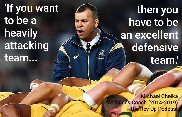 It doesn't get much bigger than this! 2 World Cups (1 Final), Heineken Cup &amp; a Super Rugby title. That's right, former <a href="/wallabies/">Wallabies</a> coach Michael Cheika. The lads talk coaching philosophy &amp; why he wanted his own players to line him up at training!
therevup.buzzsprout.com