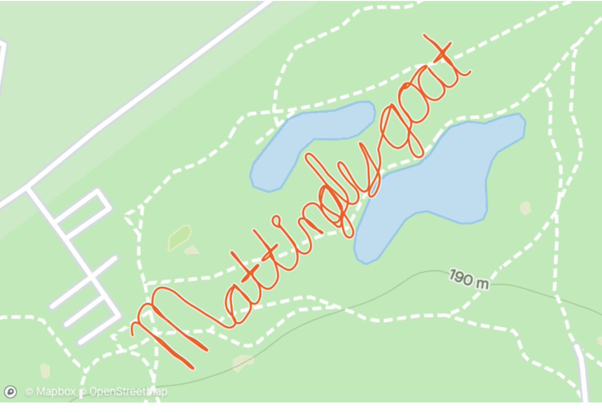 When you take your kids for their second training run of the day and decide instead of just waiting for them to finish to explore options. Walking art! #strava