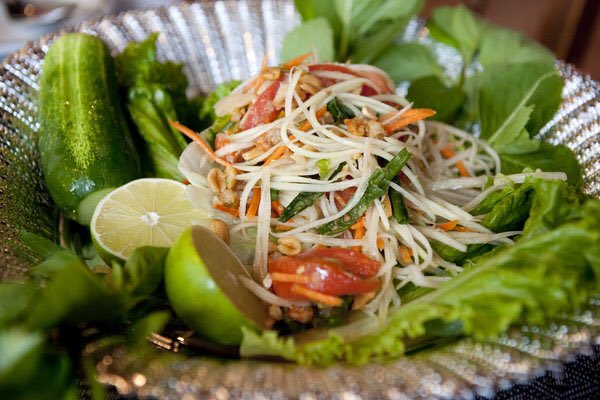 LsKitchenTable's tweet image. Lite Thai Nite! 6/26-6/27 5-7pm Veg Spring Rolls, Fried Rice, Chicken Satay, Green Papaya Salad, Garlic Shrimp in Lime Sauce AND Mango Ice Cream text or call your preorder 805.403.9649