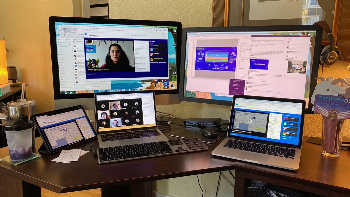 MarkAdcockDev's tweet photo. @kavindrapatel You don't have enough screens!  Try to keep up!  ;-) https://t.co/TKvceEjEnM