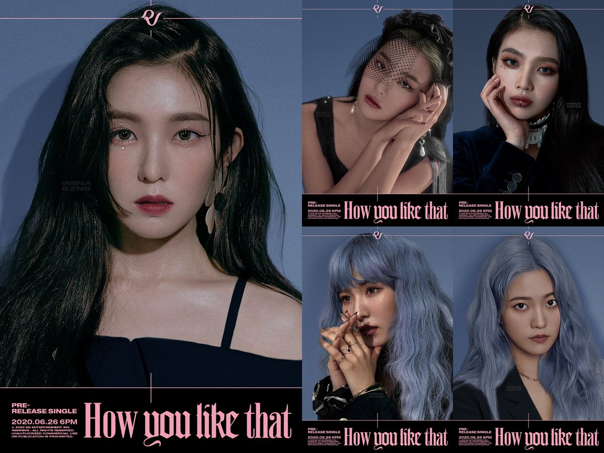 red velvet as blackpink's how you like that concept and blackpink as red velvet's psycho concept, a thread: