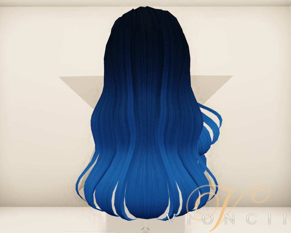 blue hair - Roblox