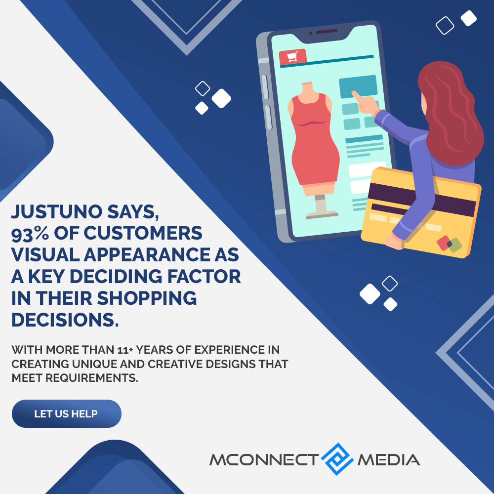 mconnectmedia's tweet image. Justuno says, 93% of #customers 🛒view #VisualAppearance as a key #DecidingFactor in their #Shopping decisions. 😍
With more than 11+ years of #eCommerce experience in creating unique &amp;amp; #CreativeDesigns 👨‍💻 that meet your requirements. 🚀
Let us Help: mconnectmedia.com/magento-theme-…