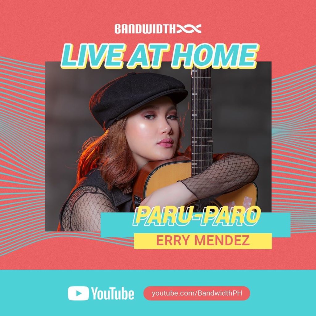 BandwidthPh's tweet photo. @errymendezmusic  performs her single 'Paru-Paro’ on #BandwidthPH Youtube page (https://t.co/unP5p3bd5b) 🦋 https://t.co/gao1EJ9YuW