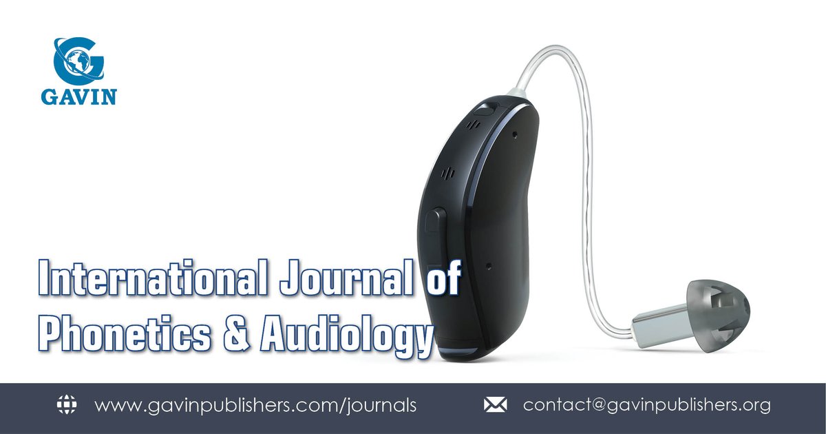 #International Journal of #Phonetics &amp; #Audiology is an online, #open access journal covers various aspects in hearing #dysfunction, #balance #dysfunction, impairment in hearing, causes of delayed language development and its management in #children and #adults.

+1-630-397-0234
