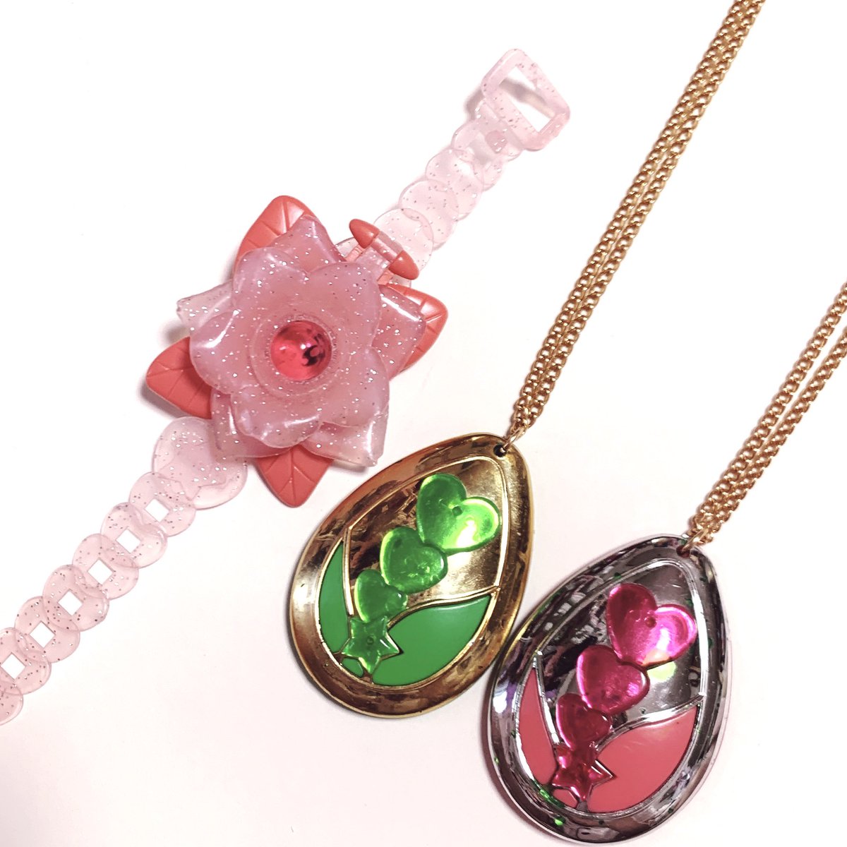 おなじくミラクル🌟ガールズの当時の食玩広告！ ペンダント