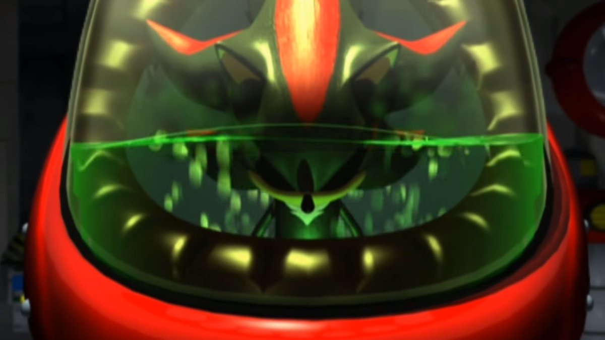 alright, I'm gonna talk about shadow the hedgehog in SEGA's current timeline and that's the shadow that doesn't have friends (yeah, not even rouge and omega) and doesn't want them. he's cold-hearted and acts in his own self-interest.we're gonna try to make it make sense.
