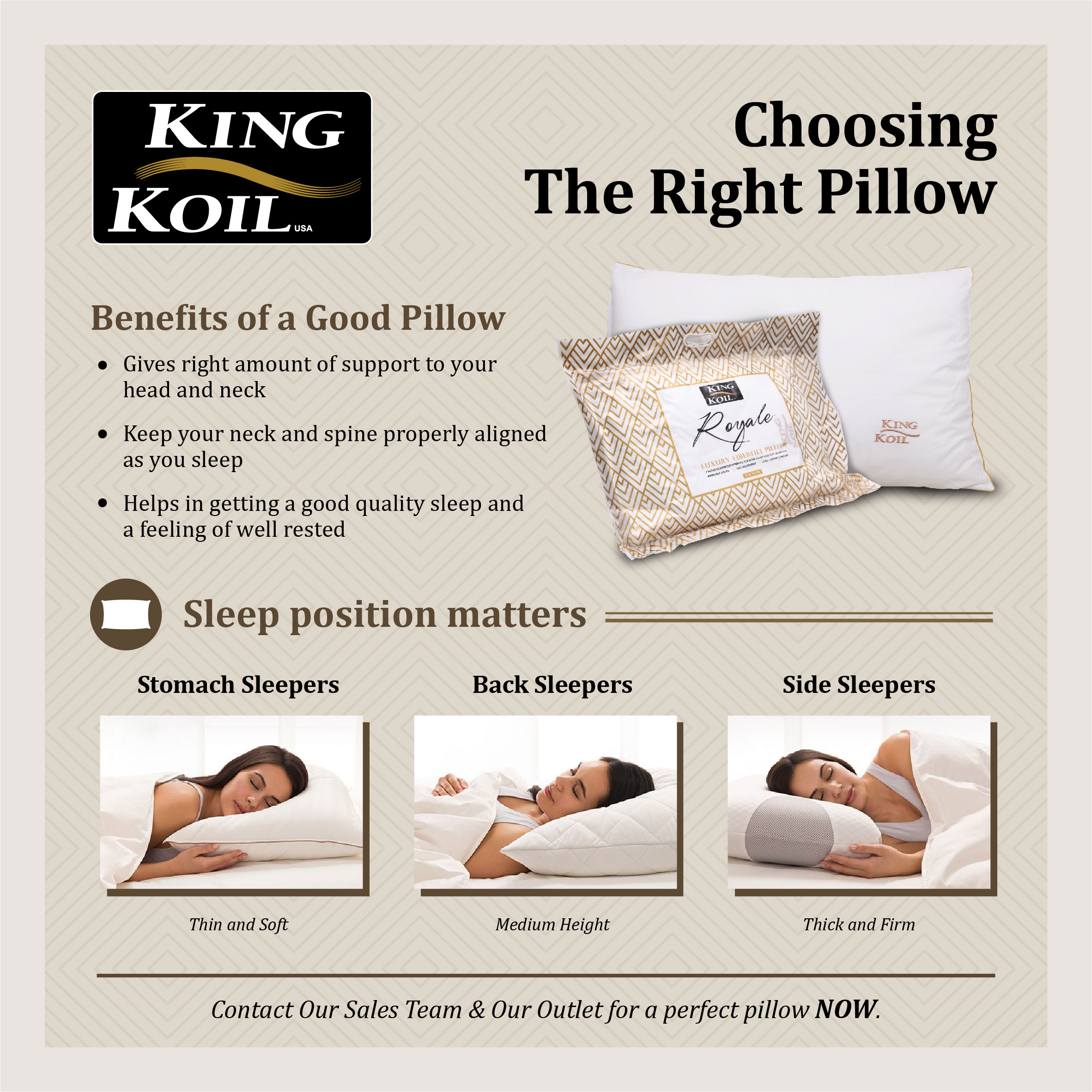 How to choose the best pillow for you 