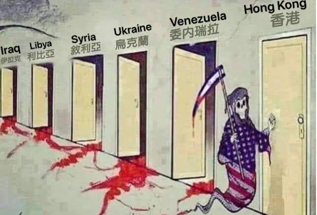 matthewzeng1's tweet photo. @JINGWAJINGWA @dw_chinese Unlike #Americanazi China never invaded other countries after WW2. https://t.co/WimsaqHRiW