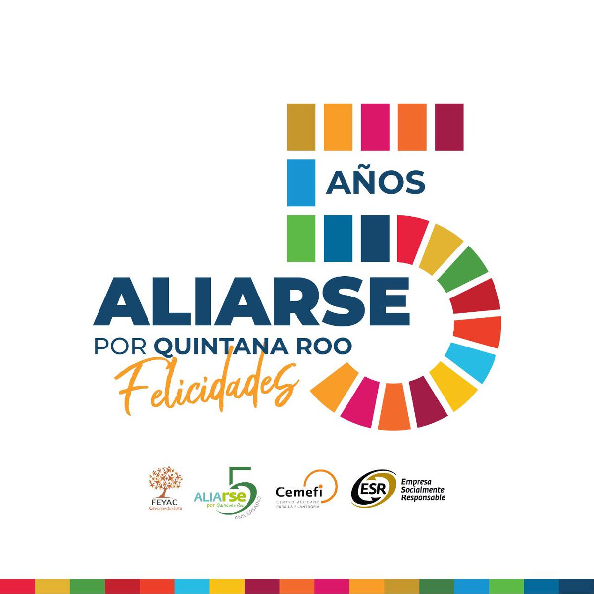 alexruiz007's tweet image. Celebrando los 5 años del Comité Promotor de la RSE @aliarseqroo en el marco del Foro de Reflexión Empresarial Socialmente Responsable 2020!
#EncuentroESR #YoSoyESR #DistintivoESR #AliaRSEQRoo #RSE #Cemefi #ESR #ASPY2030 #Alianza2030
