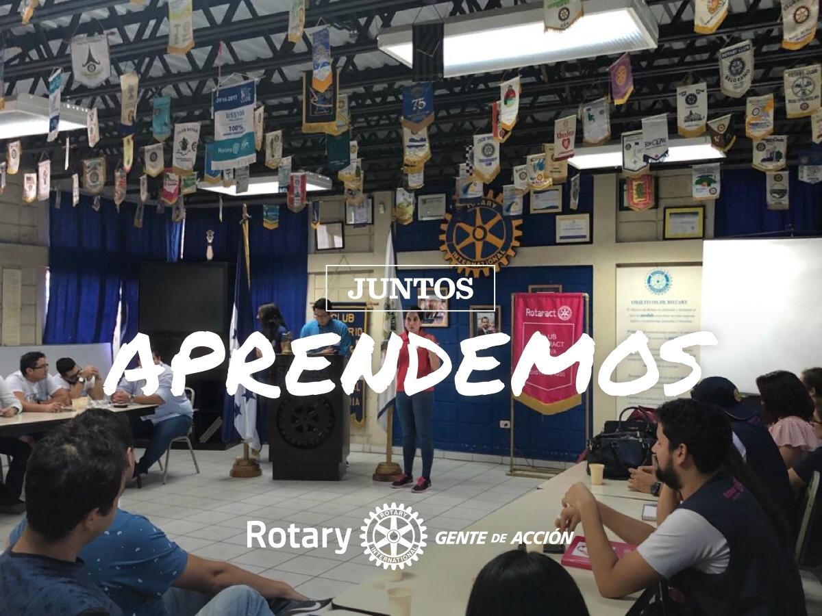 RotaractdeTegus's tweet photo. #RotaryInternational #Gentedeacción #Aprendemos #Distrito4250 #Rotaract #DeTegus https://t.co/ngFrv3fBqN